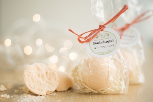 Badekugel Winterzauber - verpackt